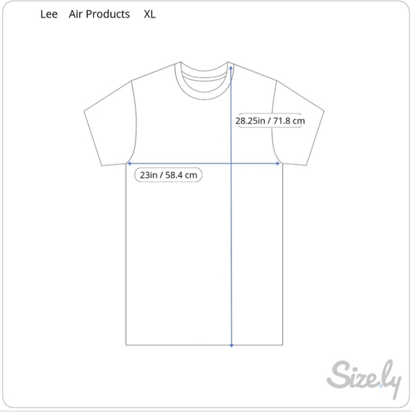 Vintage 1990s Air Products Fitness Center Tshirt Single Stitch Lee Size XL - Picture 7 of 7